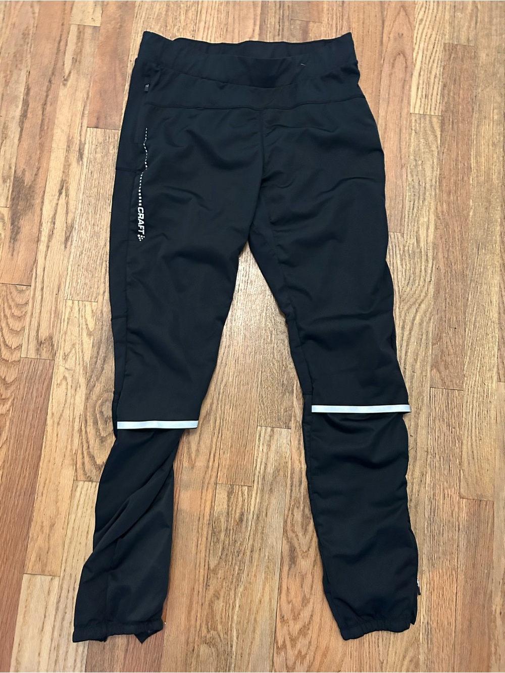 Craft Black Reflective Training Tights
